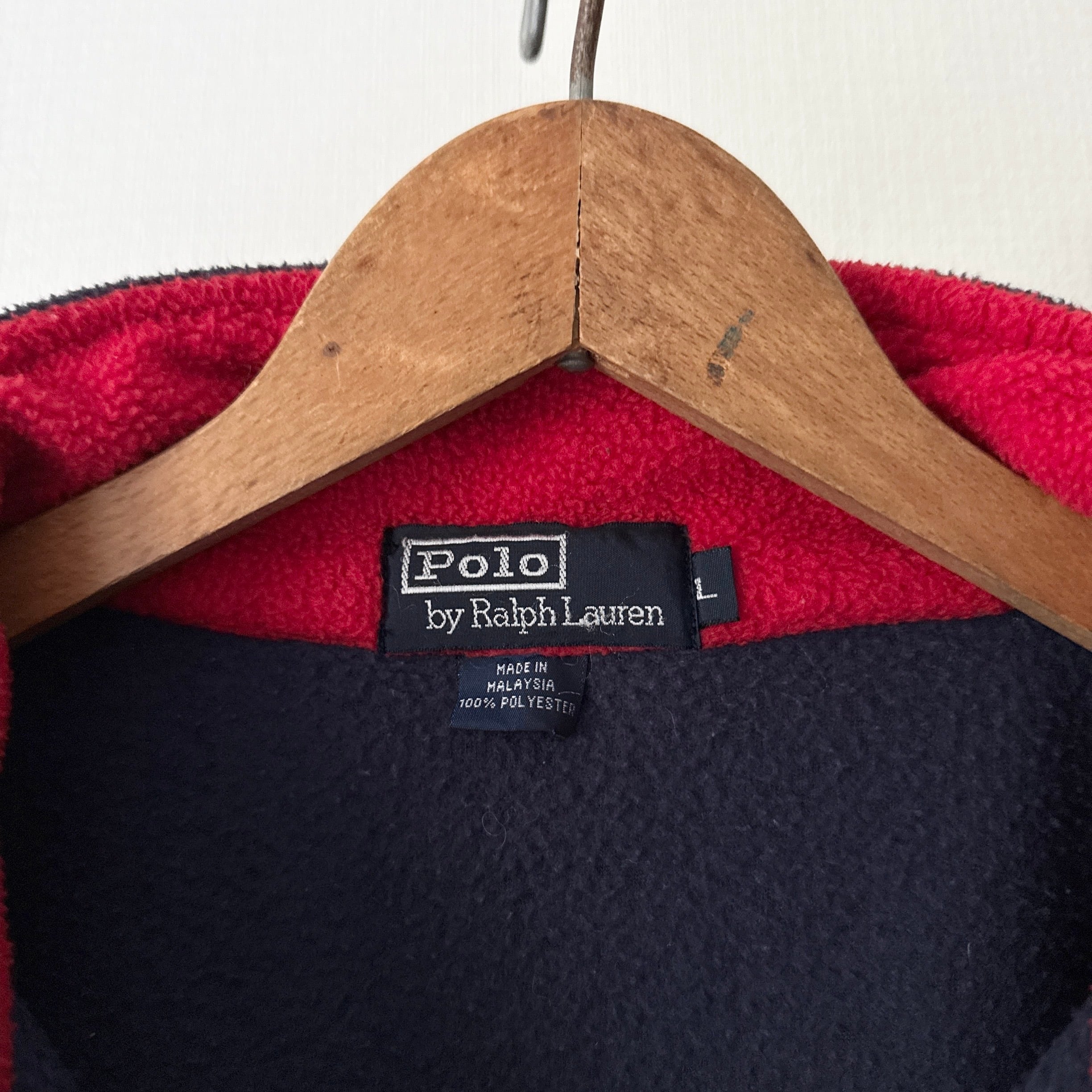 90's Polo by Ralph Lauren Half Zip Fleece Pullover ポロ ラルフ