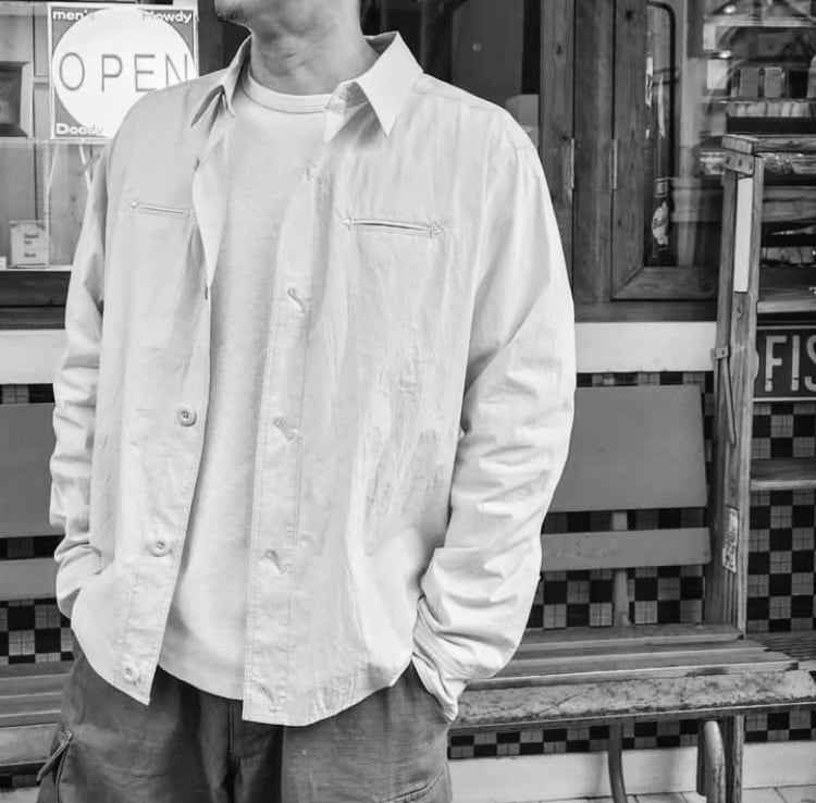 MARINE SHIRTS KOBE (マリンシャツ KOBE) / Col. White(ホワイト