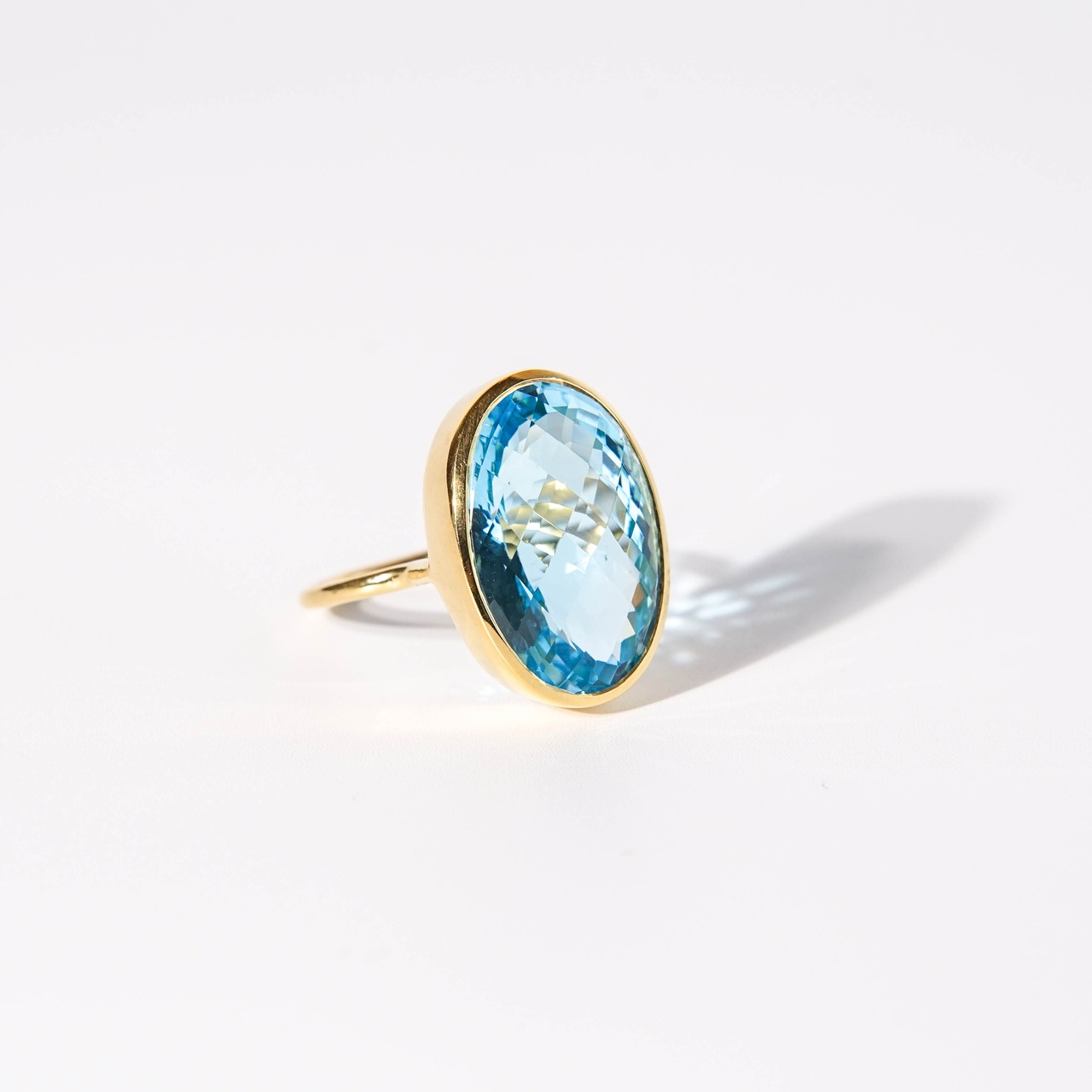 【13号】ブルートパーズ リング（グラン）