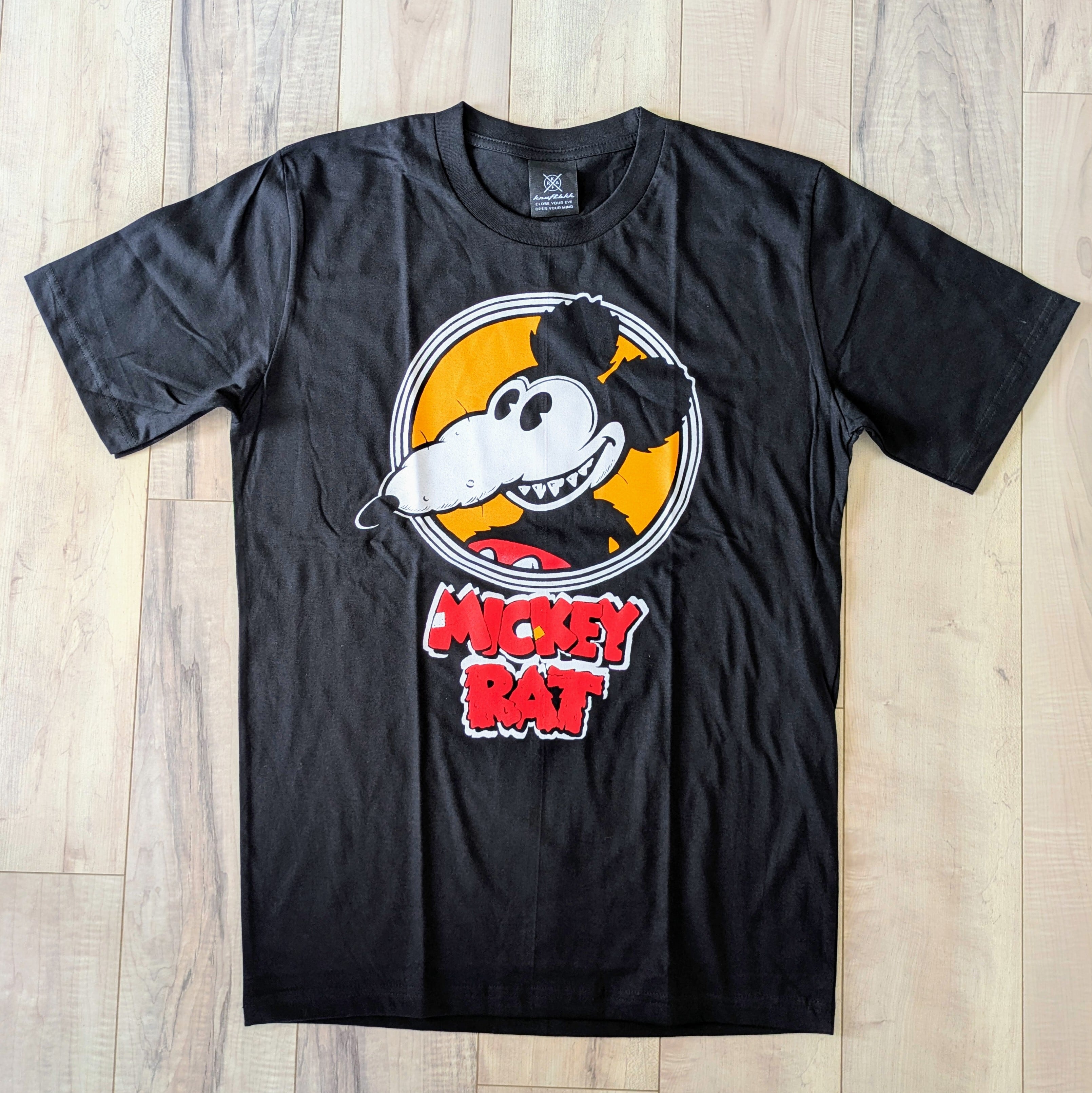 再入荷！【 Mickey Rat ミッキーラット ミッキーマウス】バンドT/T