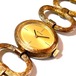 1970s Swiss RITMA vintage gold tone fashion watch