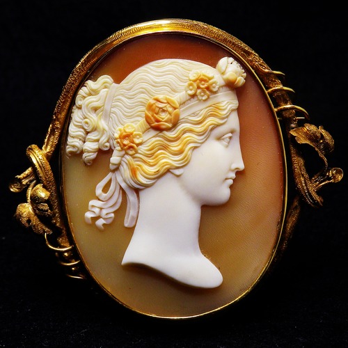 アンティーク（推定19世紀中期）　古風絶品 ”春の女神”