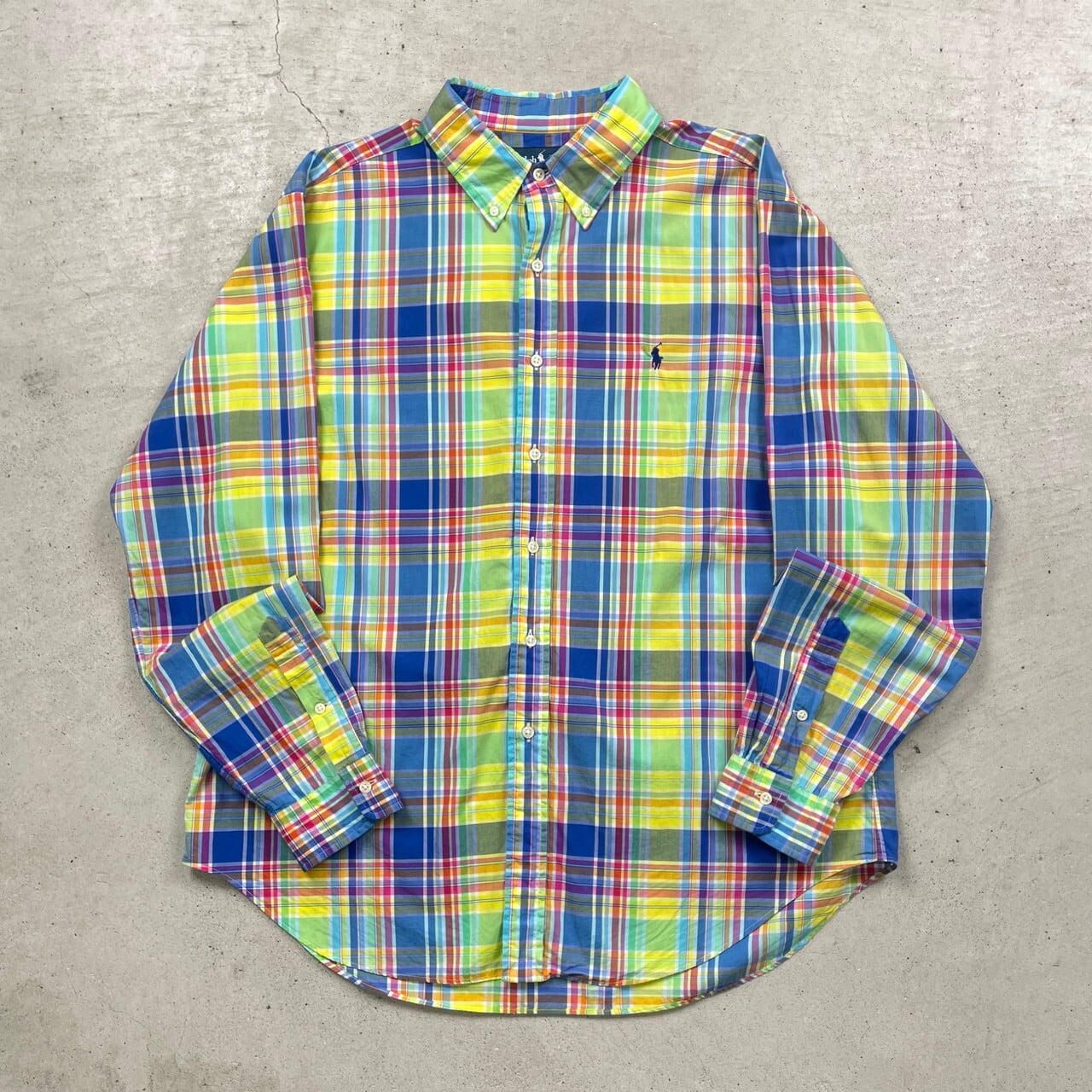 Ralph Lauren ラルフローレン CLASSIC FIT マドラスチェックシャツ