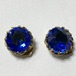 Vintage Blue Bijoux Earrings