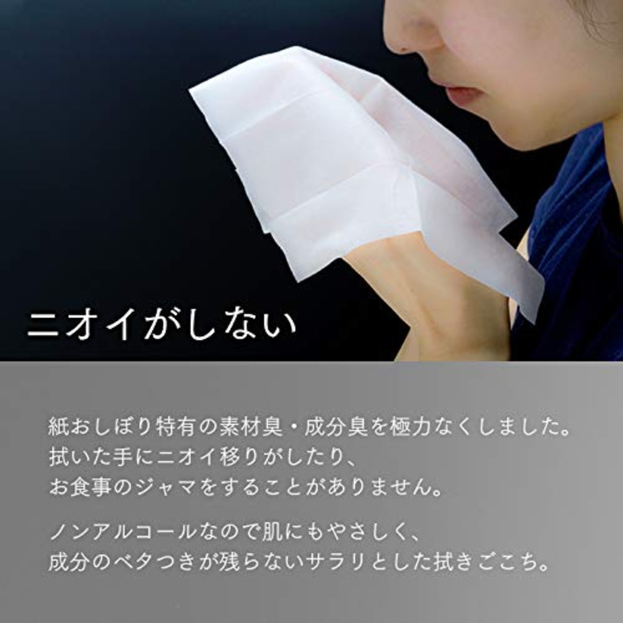 FSX 使い捨て 紙おしぼり SILKY シルキー Lサイズ ブラウン 100本 抗ウイルス 抗菌 平型 大判 厚手 業務用 個包装