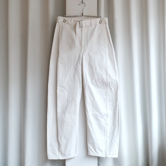 LEMAIRE TWISTED BELTED PANTS