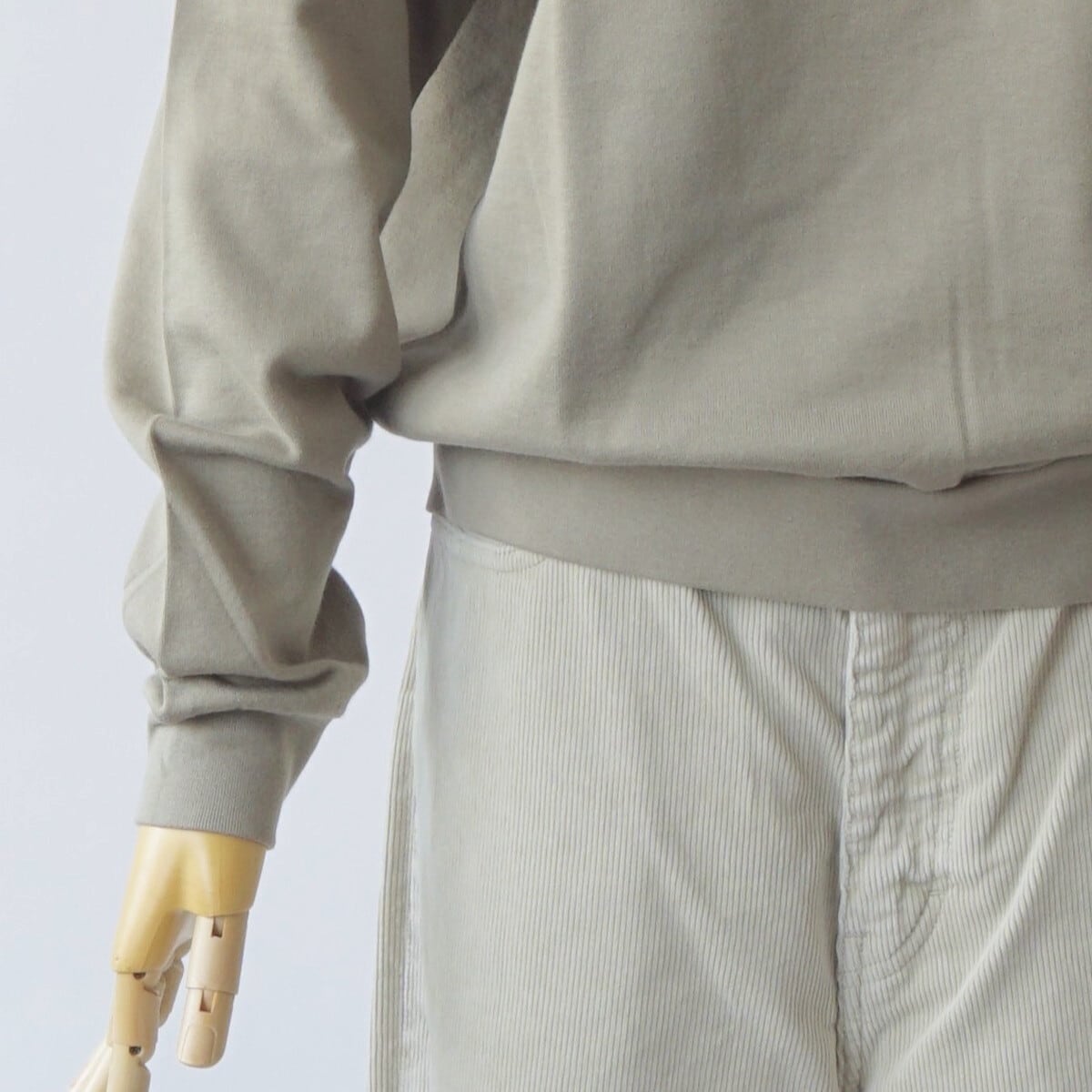 AURALEE/オーラリー・SUPER HIGH GAUGE HALF ZIP P/O | a flat shop