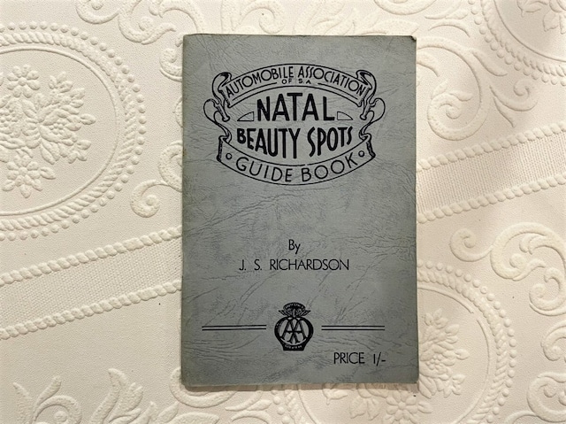 【GG037】NATAL BEAUTY SPOTS AUTOMOBILE ASSOCIATION GUIDE BOOK / display book