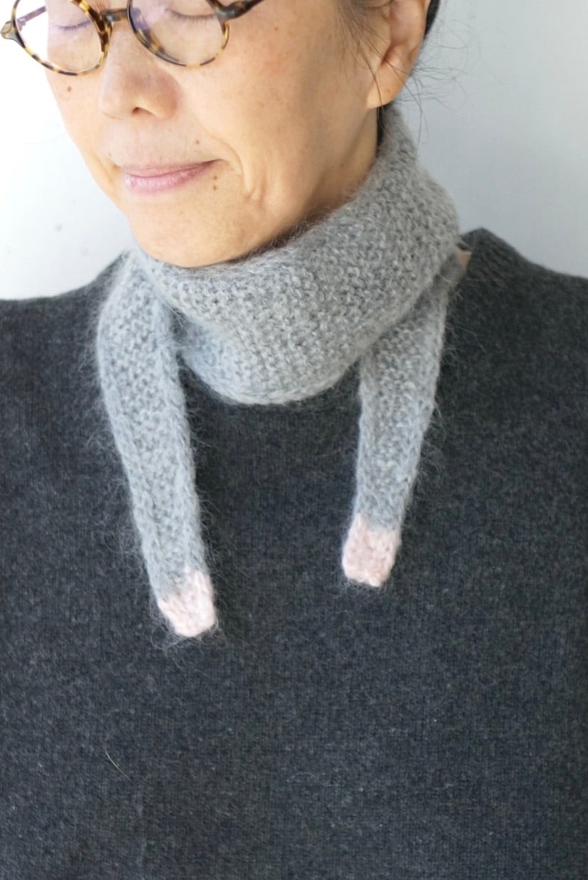 モヘヤミニマフラー