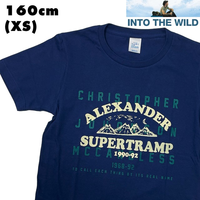 【XS】イントゥザワイルド 「right name」 INTO THE WILD 映画Tシャツ 名言 / intothewild-sstee-name　OL-R