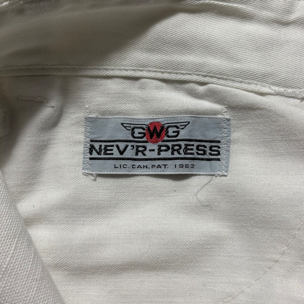 vintage 1970’s GWG white pants