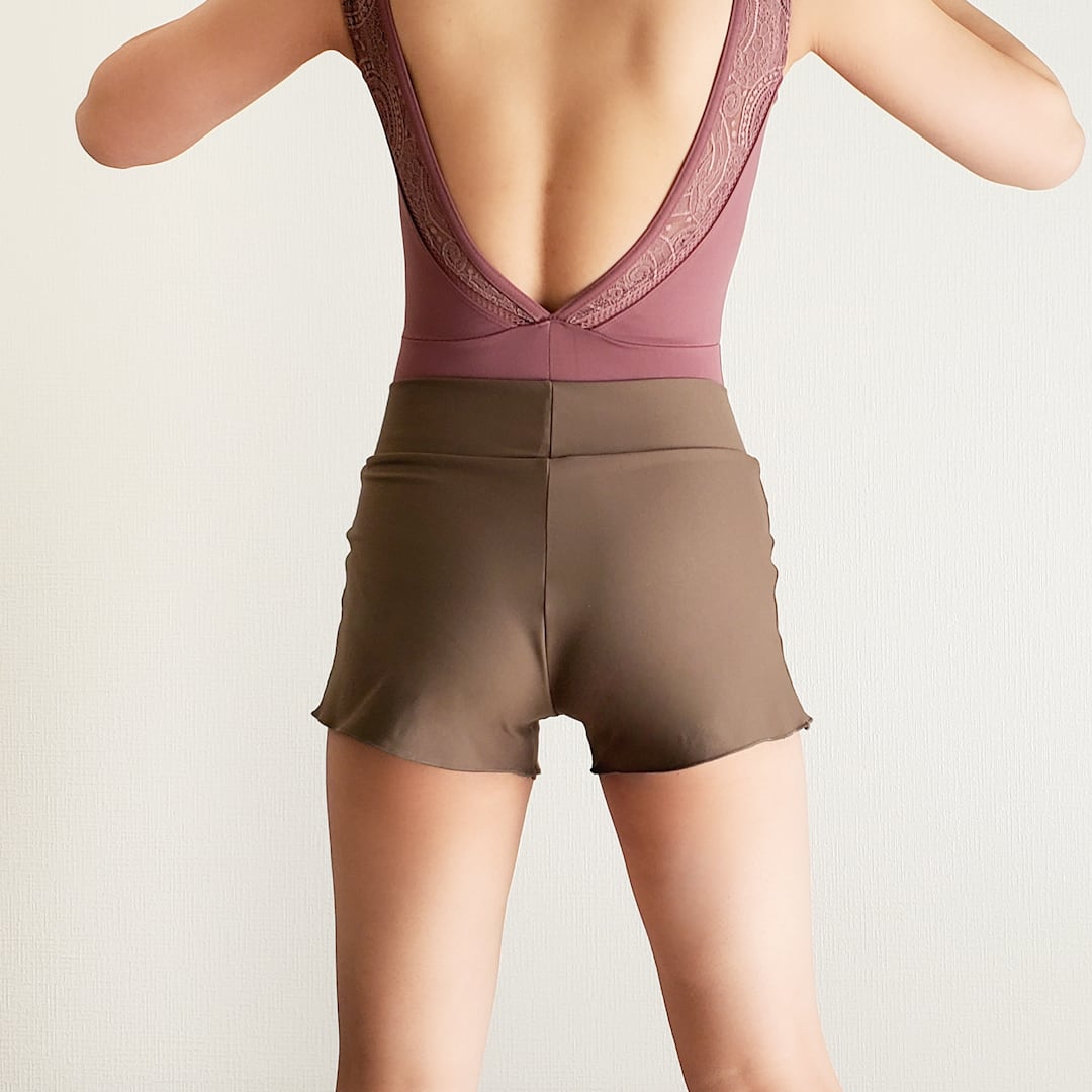 ballet short pants【モカブラウン】 | herz(ヘルツ) バレエレオタード