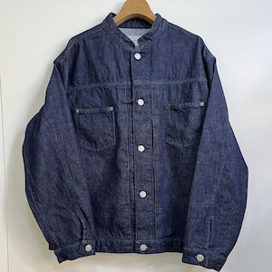 Sasanqua by trees サザンカバイツリーズ　STAND COLLAR DENIM JACKET 　AN-228 スタンドカラーデニムジャケット