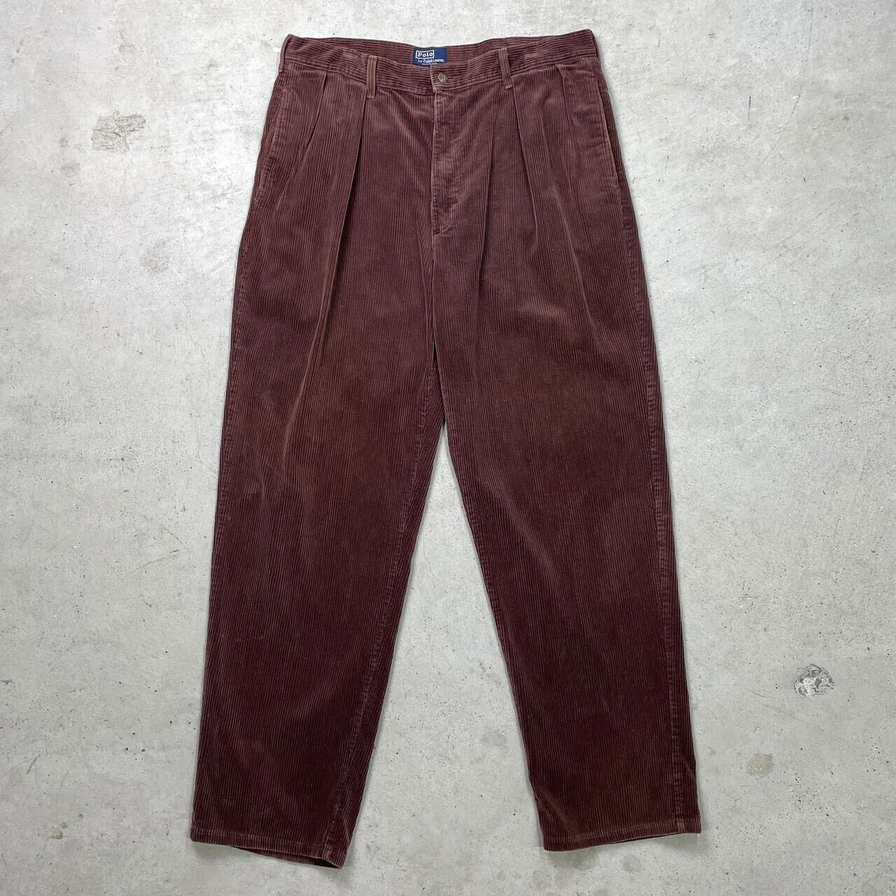 90年代 USA製 Polo by Ralph Lauren ポロバイラルフローレン 2タック