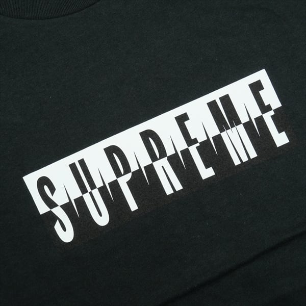Size【XL】 SUPREME シュプリーム 25FW Split Tee Black Tシャツ 黒