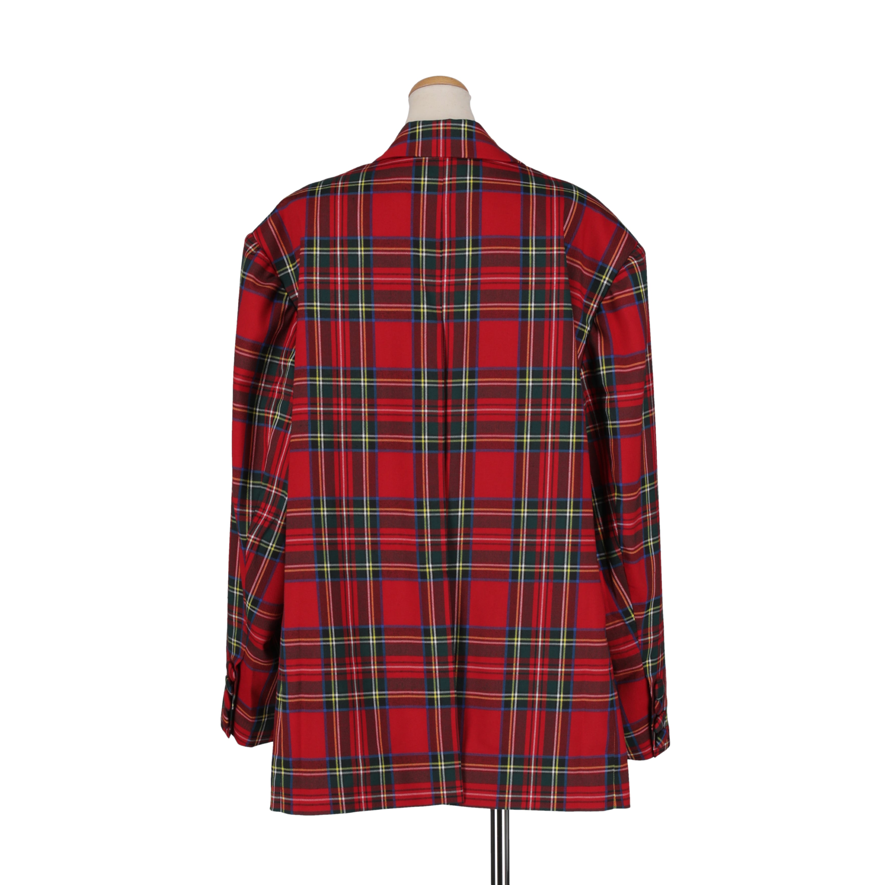 ピークドラペルリボンジャケット RED