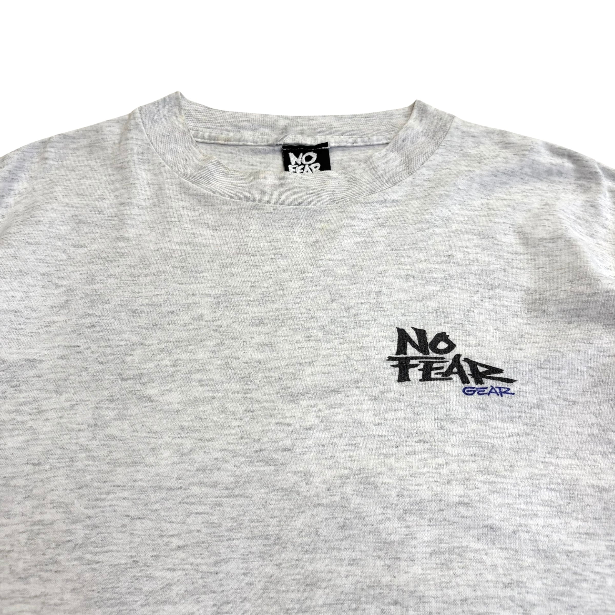 90's NO FEAR / Lettering Design Tee (Made in USA) | TAPA TAPP