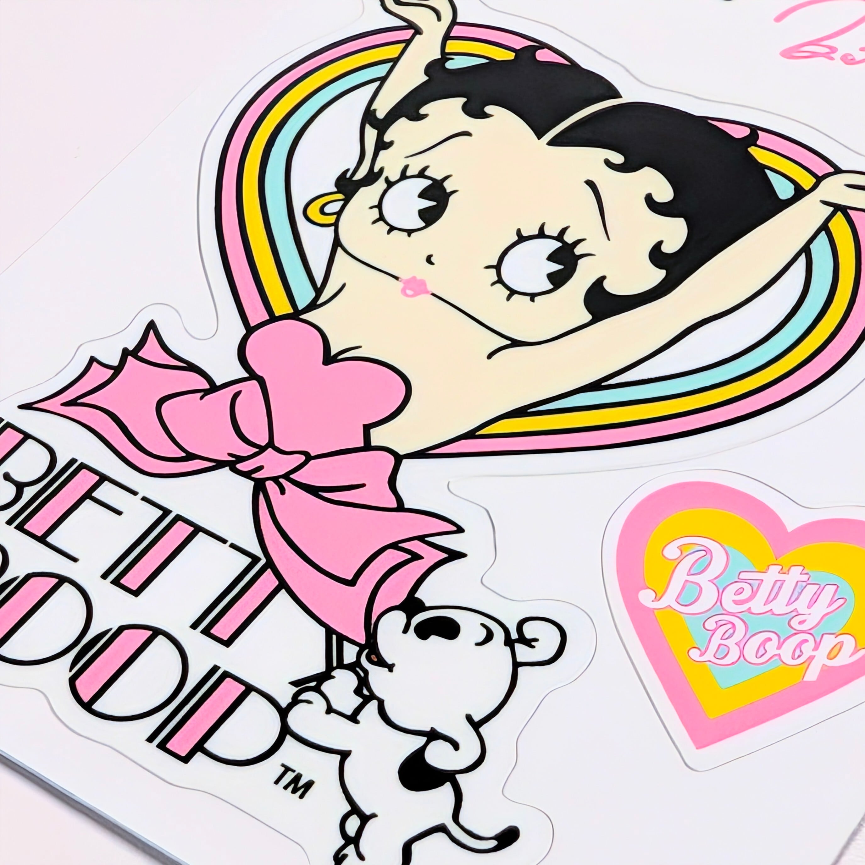 ✨️みんなメロメロ♡✨️送料無料！【 Betty Boop（ベティブープ） 】 STICKER（ステッカー）/ シール / ベティちゃん　〚アメリカン雑貨 アメトイ〛