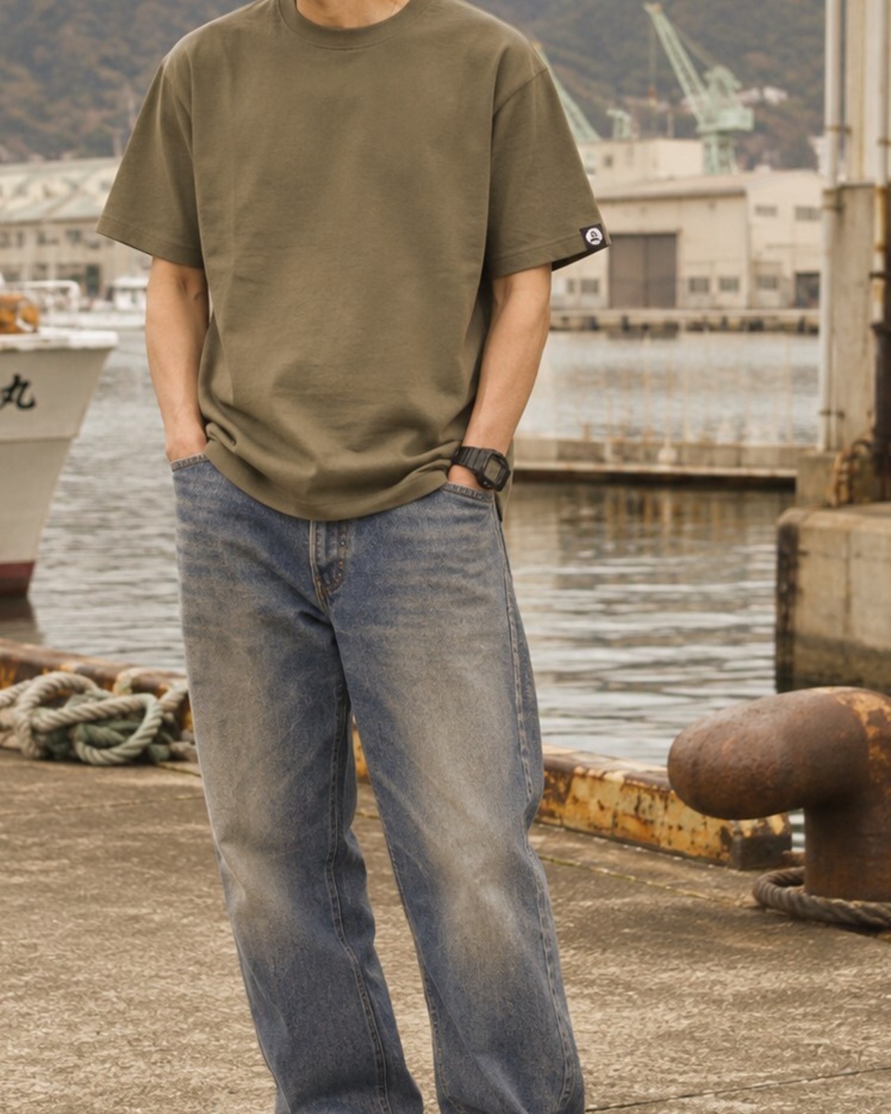 【THE THUNDERBOLT】ANCHOR MIST（Light Olive） 画像2