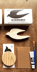 ツバメのオブジェを作る ツバメのアートワークキット SWALLOW ARTWORK KIT
