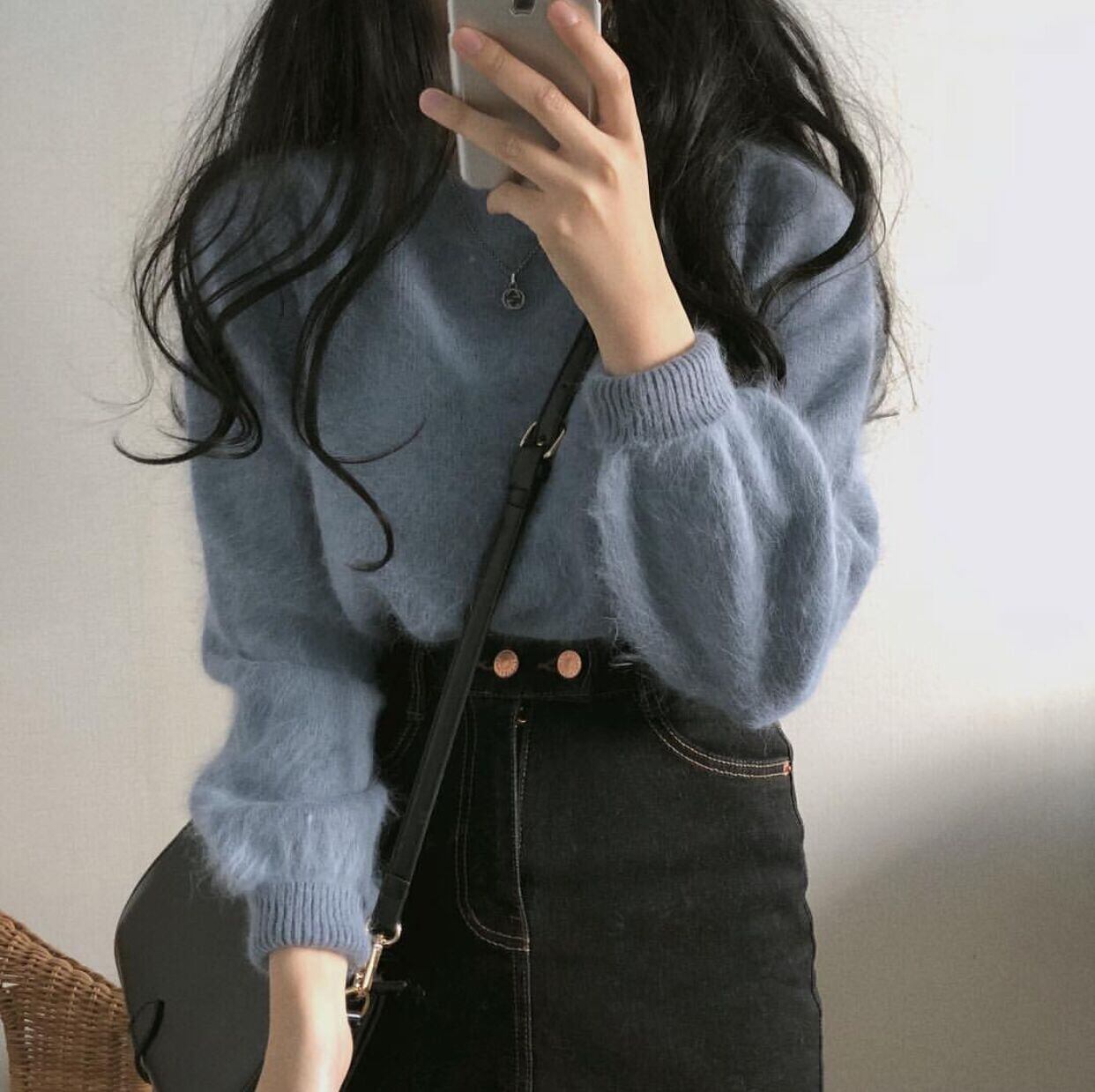 プルオーバー セーター オータムスタイルルーズニットトップス コート ロング 秋物 萌量不足66368012891