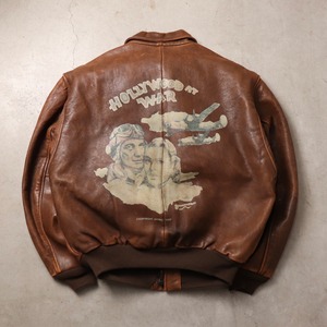 1980s  AVIREX  A-2  Leather Jacket  M　R155