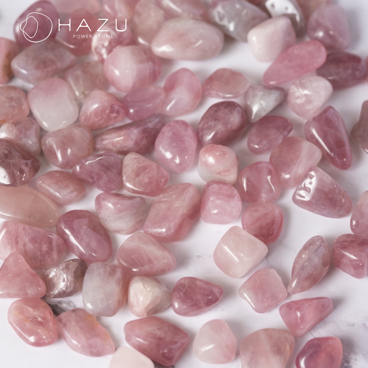 ディープローズクォーツさざれ（100g）