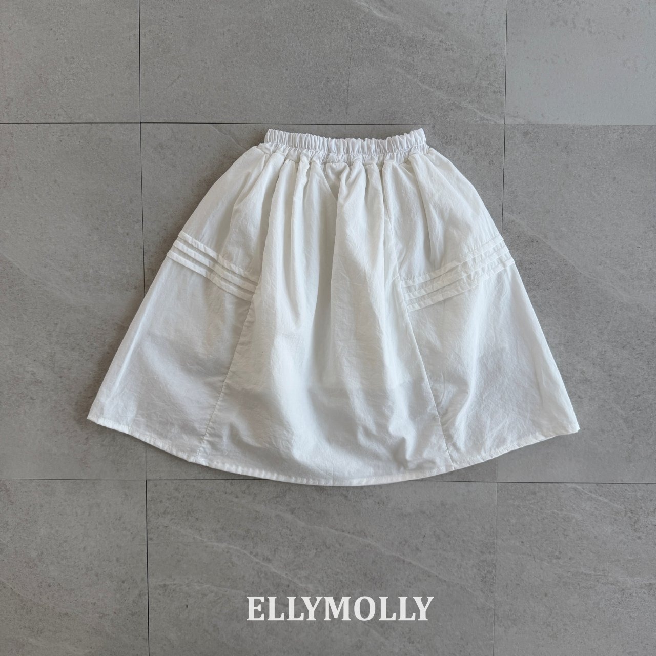 [ELLYMOLLY] Blanche Long Skirt +fee2 / [엘리몰리] 블랑쉬롱스커트