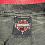 00s USA製 Harley-Davidson ロンT 袖プリント