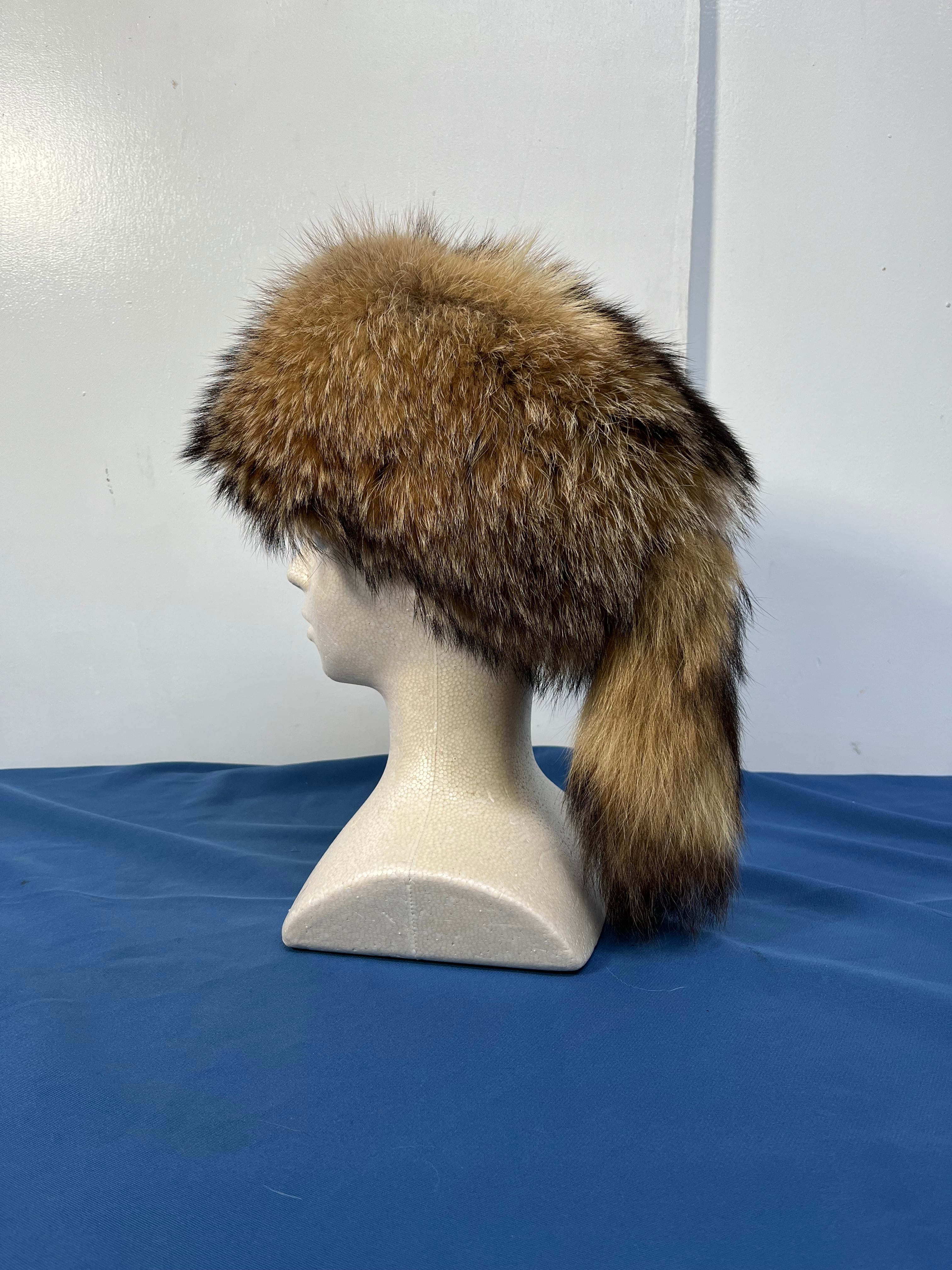 Davy Crockett hat ニホンタヌキ帽子 尾取り外し可能タイプ ☆マジック