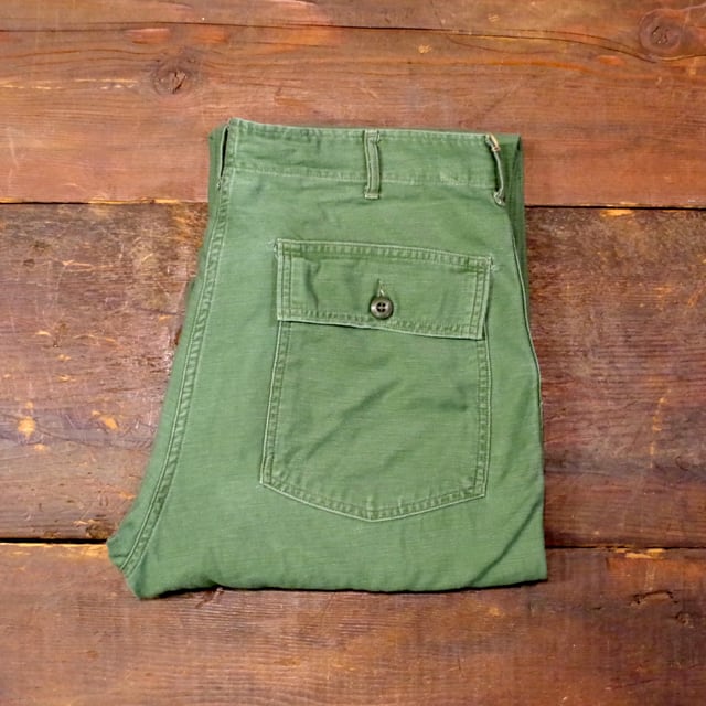 vintage US ARMY UTILITY PANTS ベイカーパンツ-