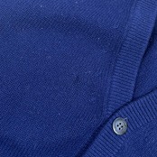 カシミヤ100% GREENCLUBS グリーンクラブ 前開き ニット ベスト 3/ネイビー メンズ