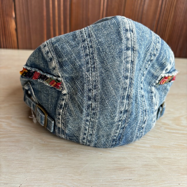 デニム　ハンチング