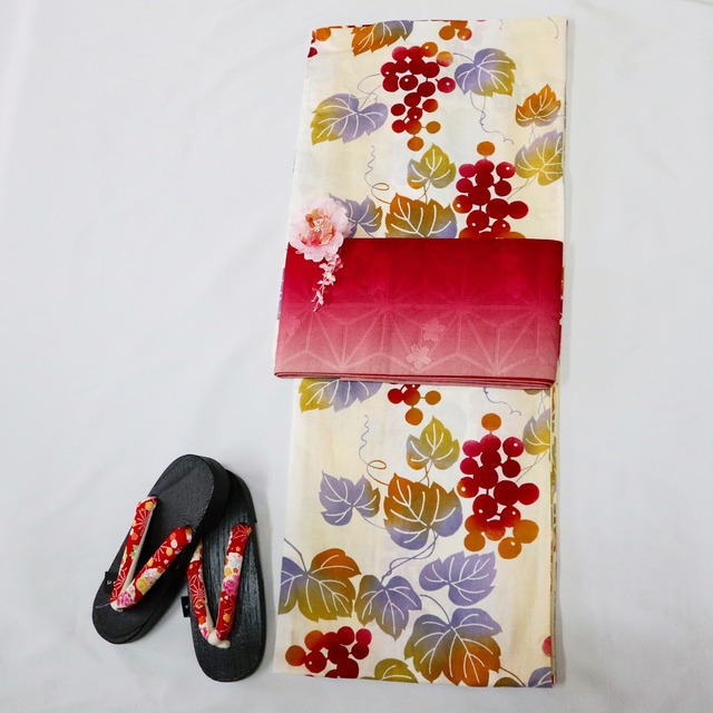 【単品】婦人浴衣『糸菊』