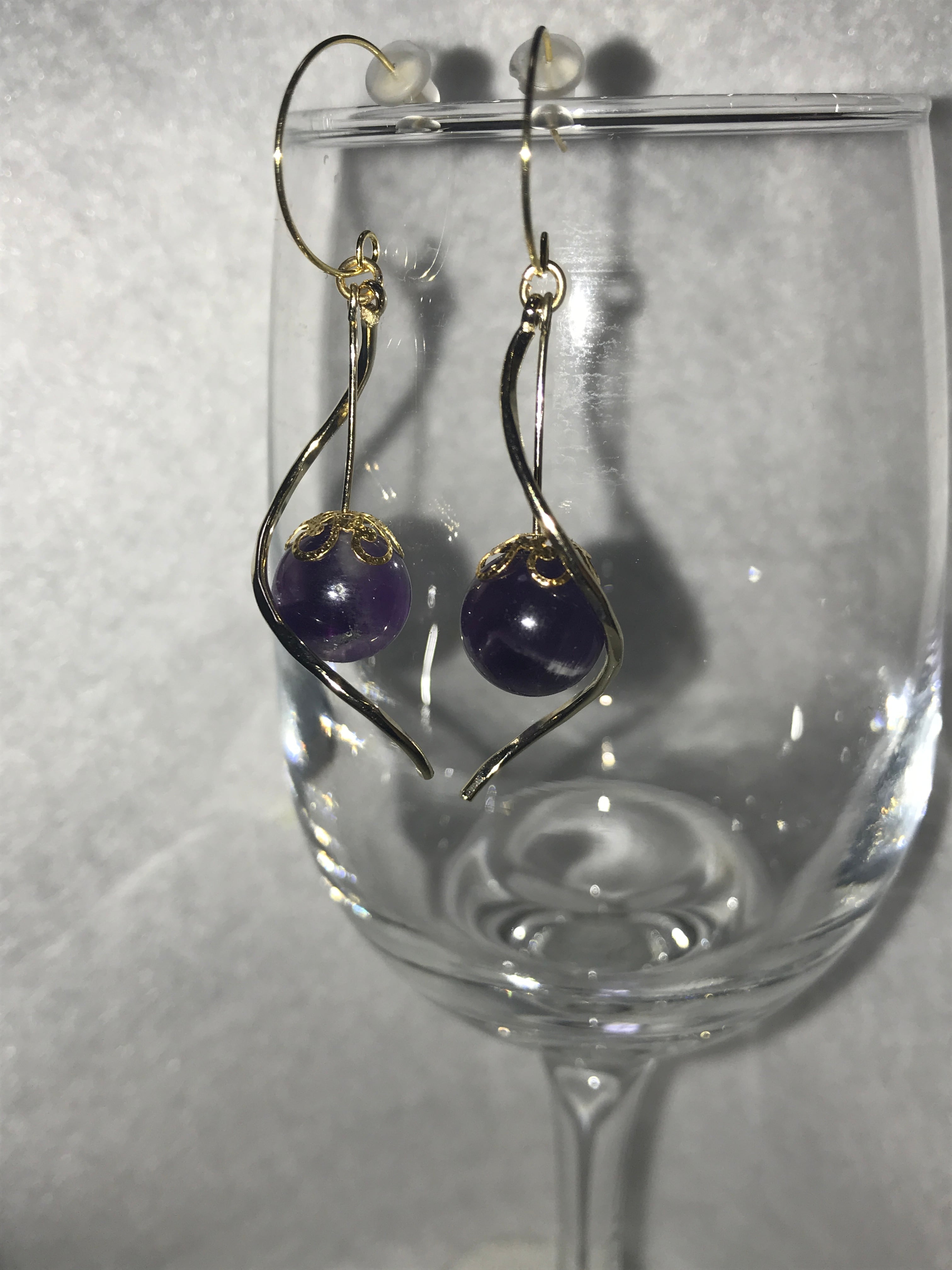 ウェーブバー ピアス