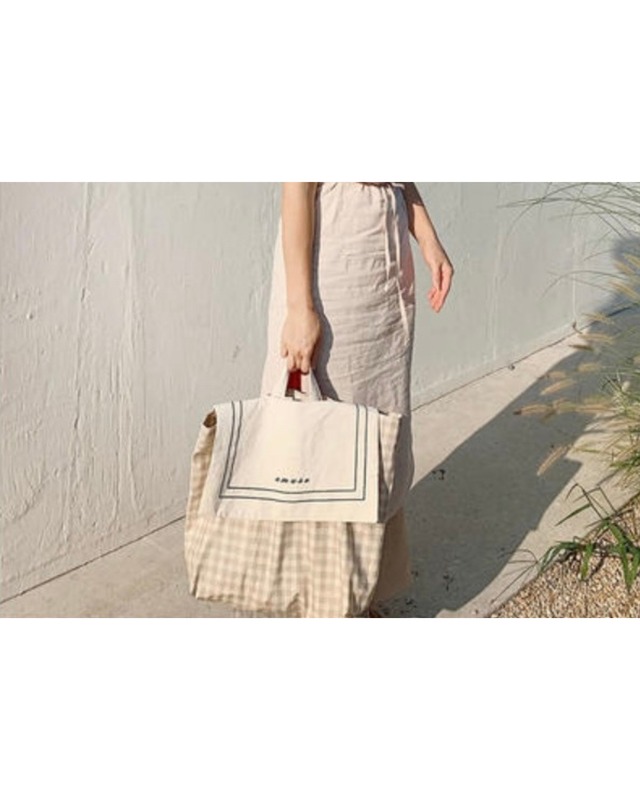 受注制作【curum】amuse bag〔ネーム刺繍〕