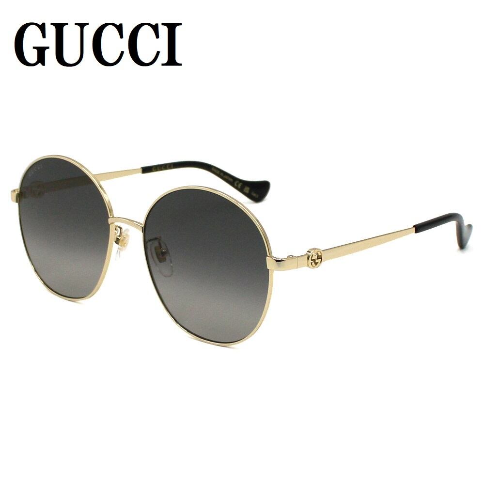国内正規品 GUCCI SUNGLASSES ASIAN FIT 59㎜ GG0881SA 002 BROWN GOLD