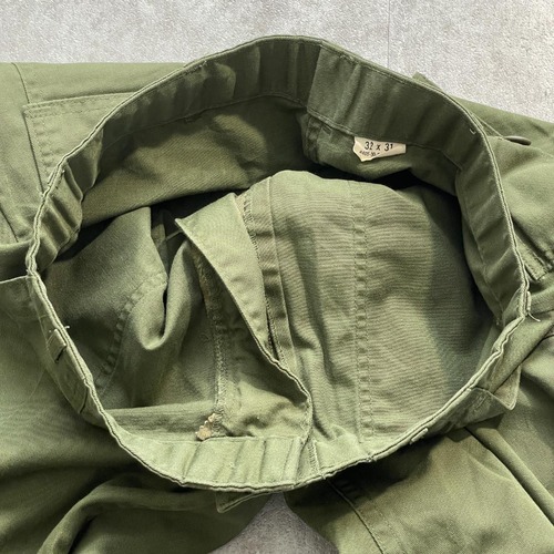 80s アメリカ軍 実物 OG-507 ベイカーパンツ 32/31 詳細写真11