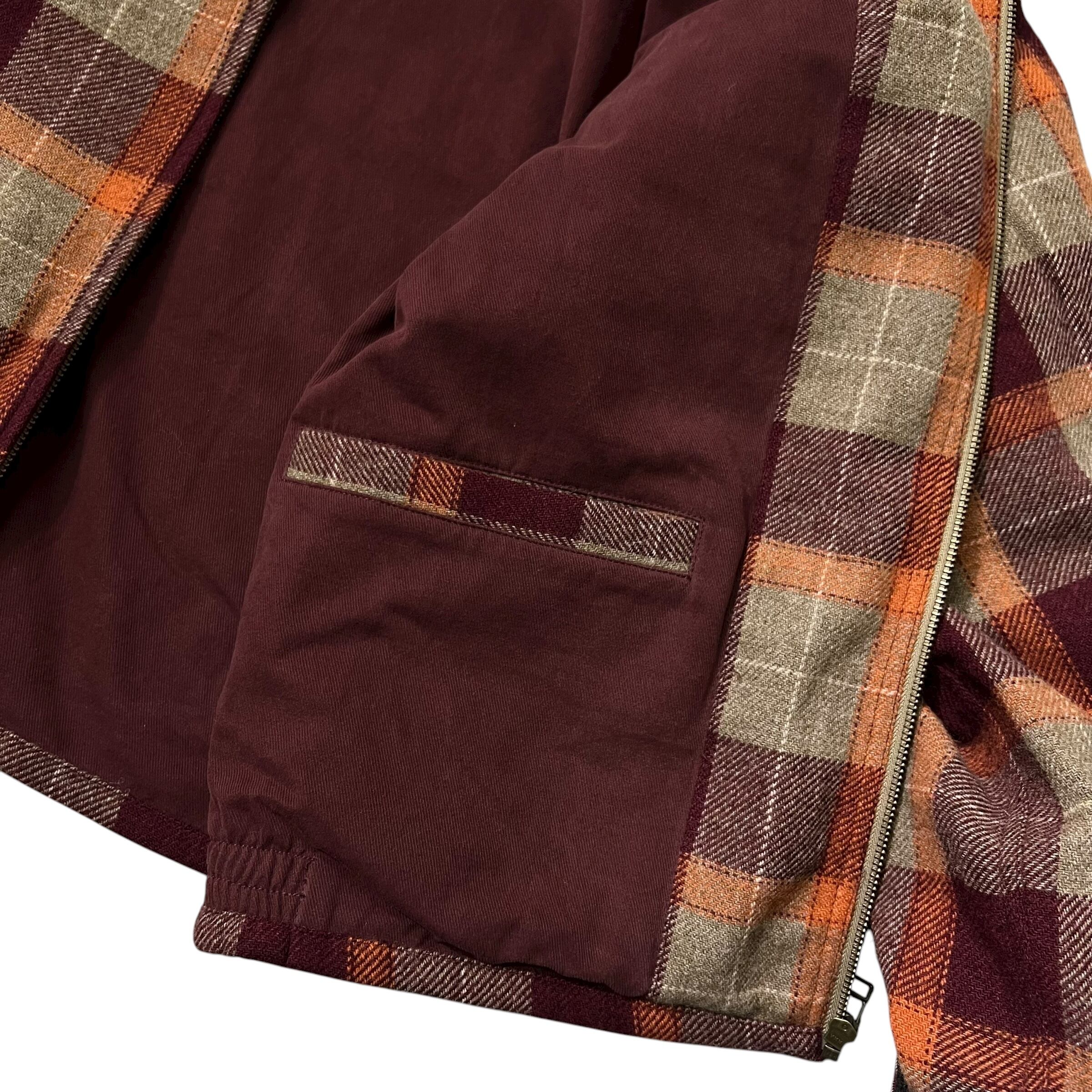 PWA / REFINEWOOL CHECK DRIZZLER BEIGE CHK | THE NEWAGE CLUB