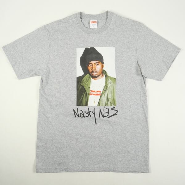Size【S】 SUPREME シュプリーム 17AW Nas Tee Tシャツ 灰 【新古品 ...