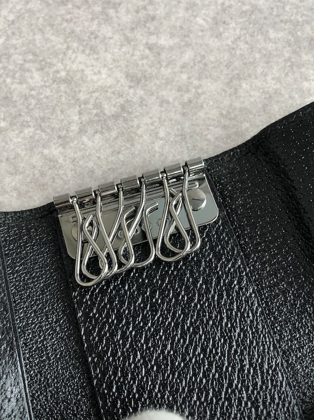 GUCCI グッチ GG柄 キーケース ブラック キャンバス 6連 04564R F40IR 1000 vintage ヴィンテージ オールド ureigf