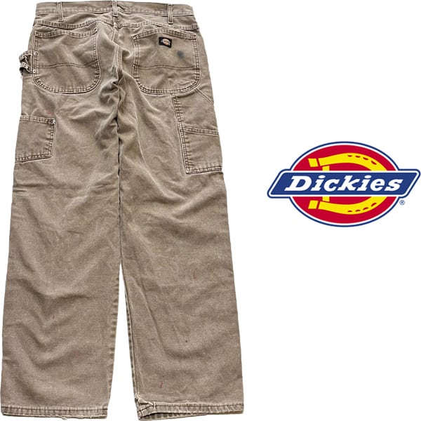 90s Dickies ペインターパンツ 生成り アメカジ ストリート バイカー 90s Dickies ペインターパンツ 生成り アメカジ ストリート バイカー