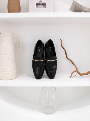 classic loafer（black）