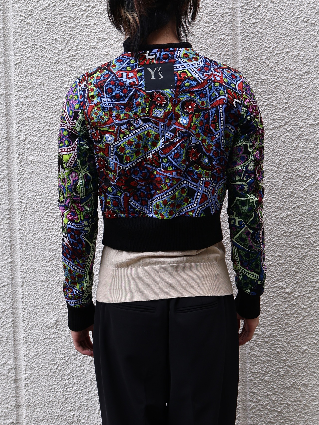【y's】reversible MA-1 blouson