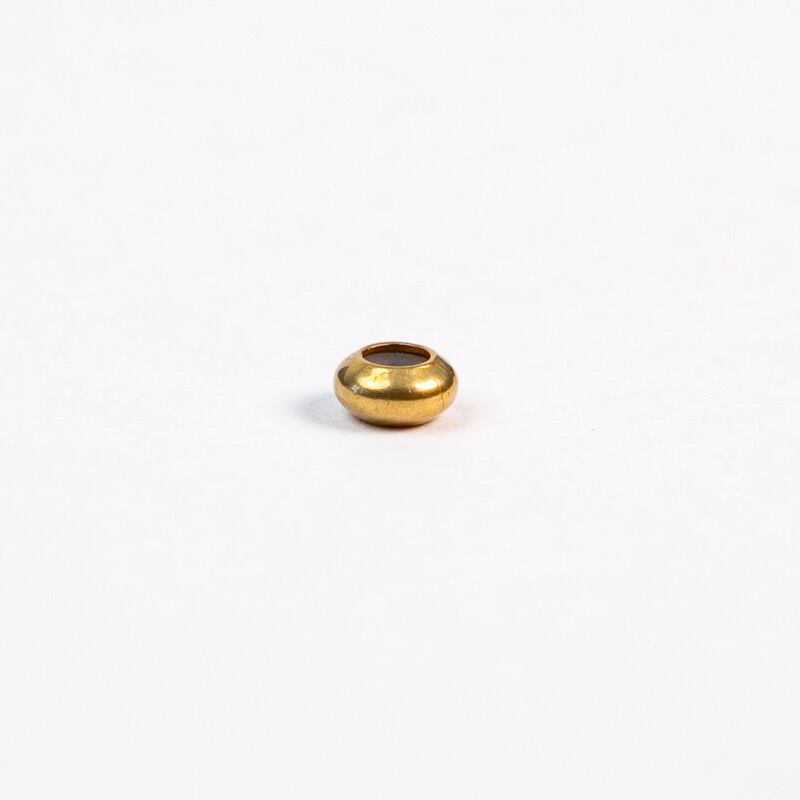 再入荷〉シリコン入りストッパービーズ（ゴールド8p） | Dua