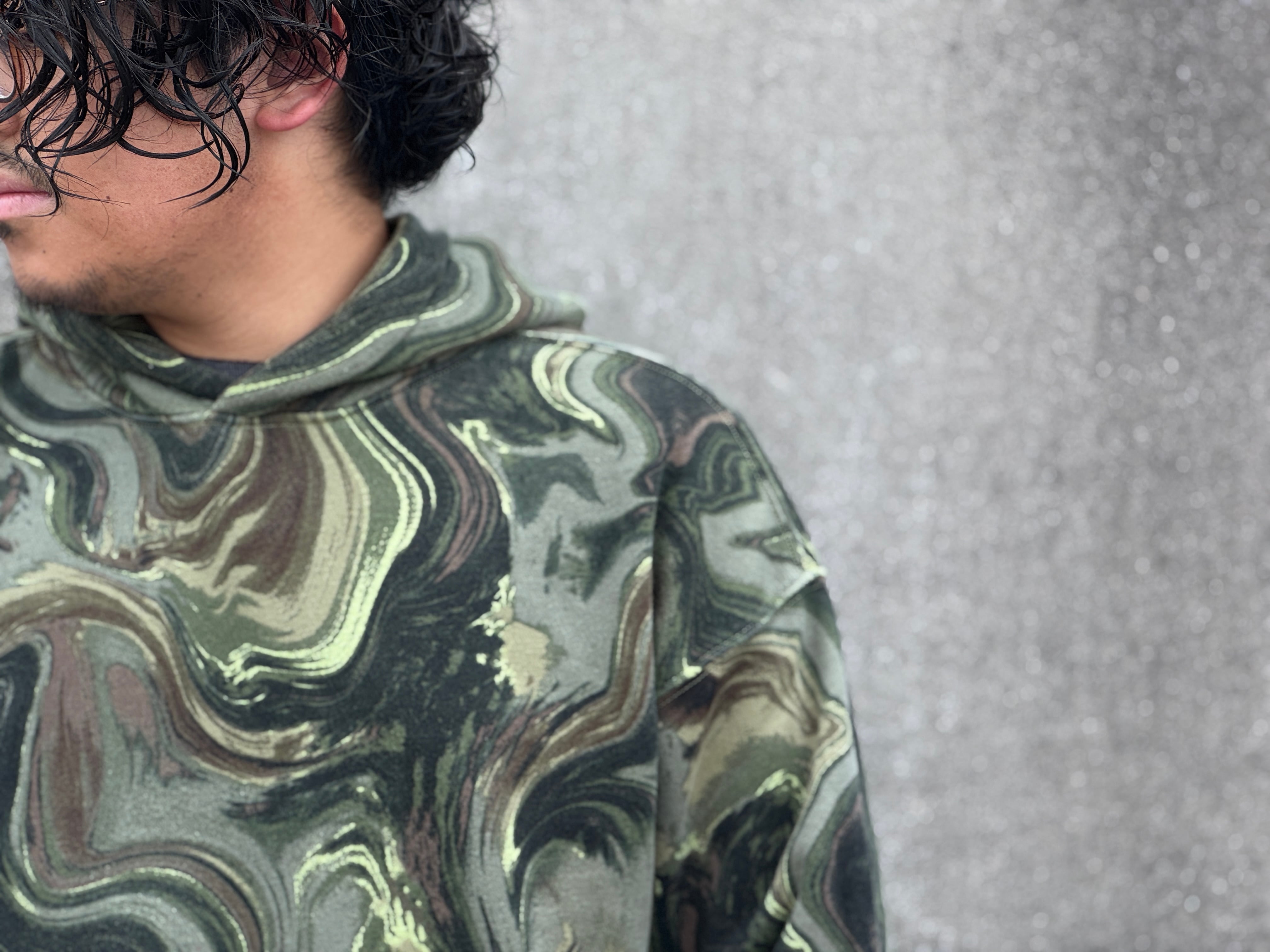 NO BOUNDARIES camouflage hooded pullover(USED) | SHHH ONLINE STORE