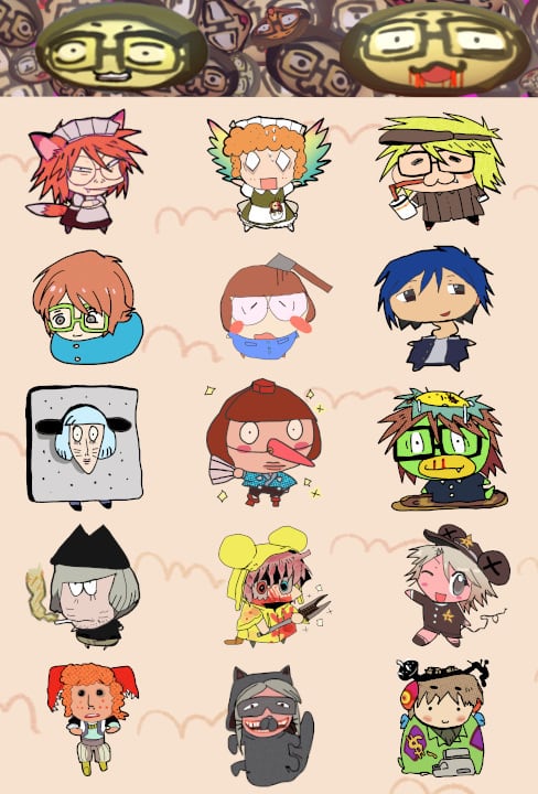 Ranfren】 Randal's Friends official sticker for Sebastian's