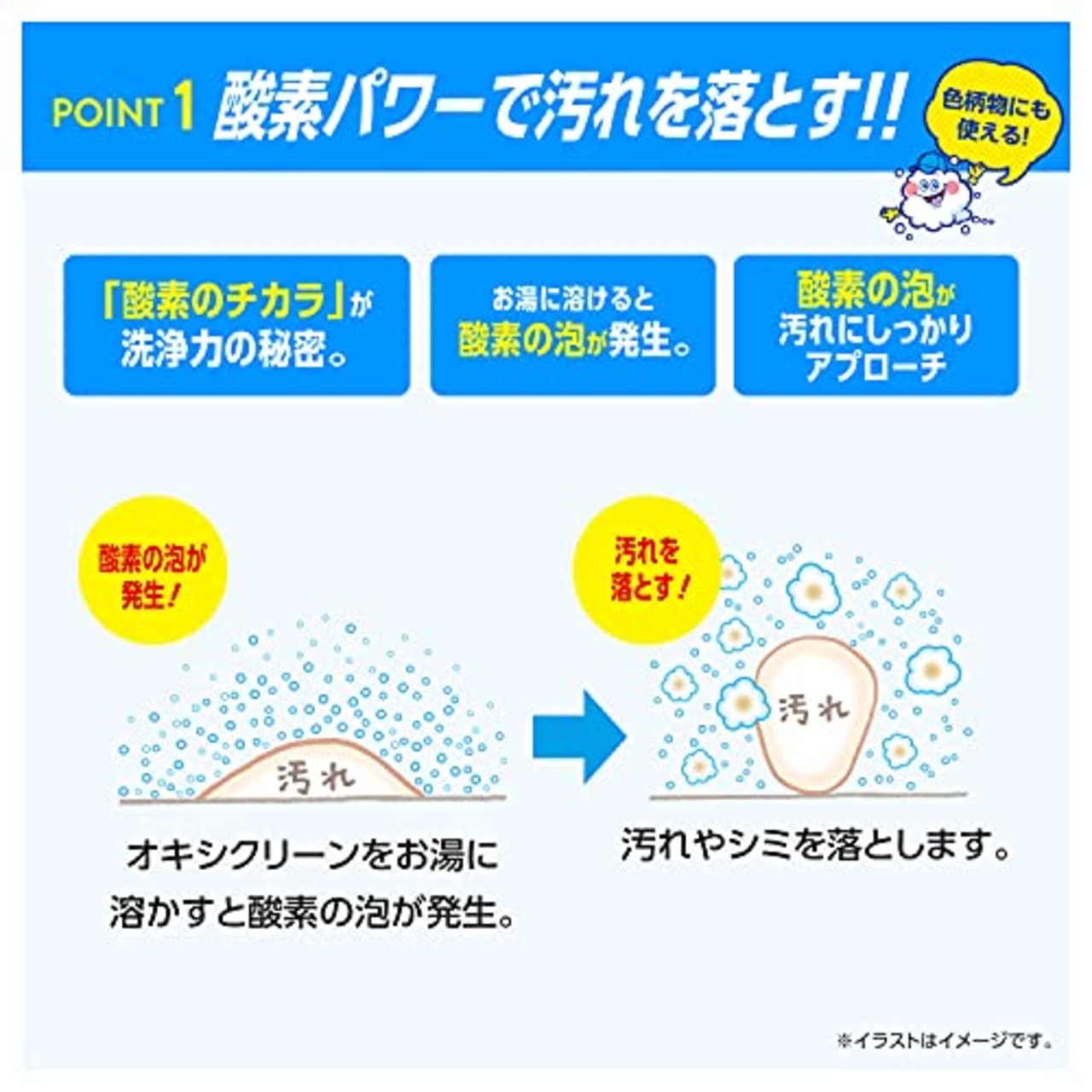 OXICLEAN(オキシクリーン) オキシクリーン 1500g 酸素系漂白剤 つけ置き シミ抜き 界面活性剤不使用 無香料