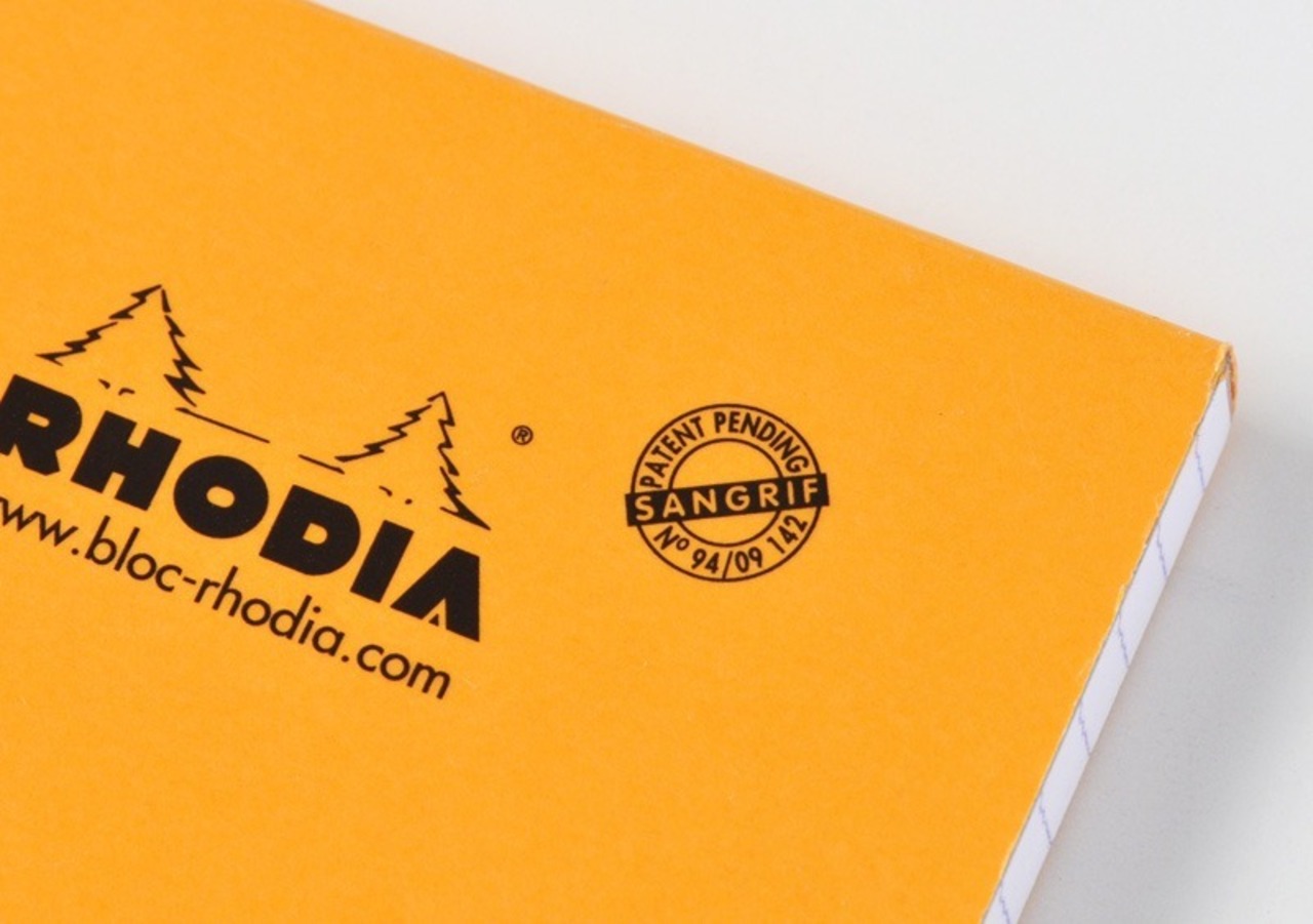 RHODIA ブロックロディア No.13 方眼 オレンジ
