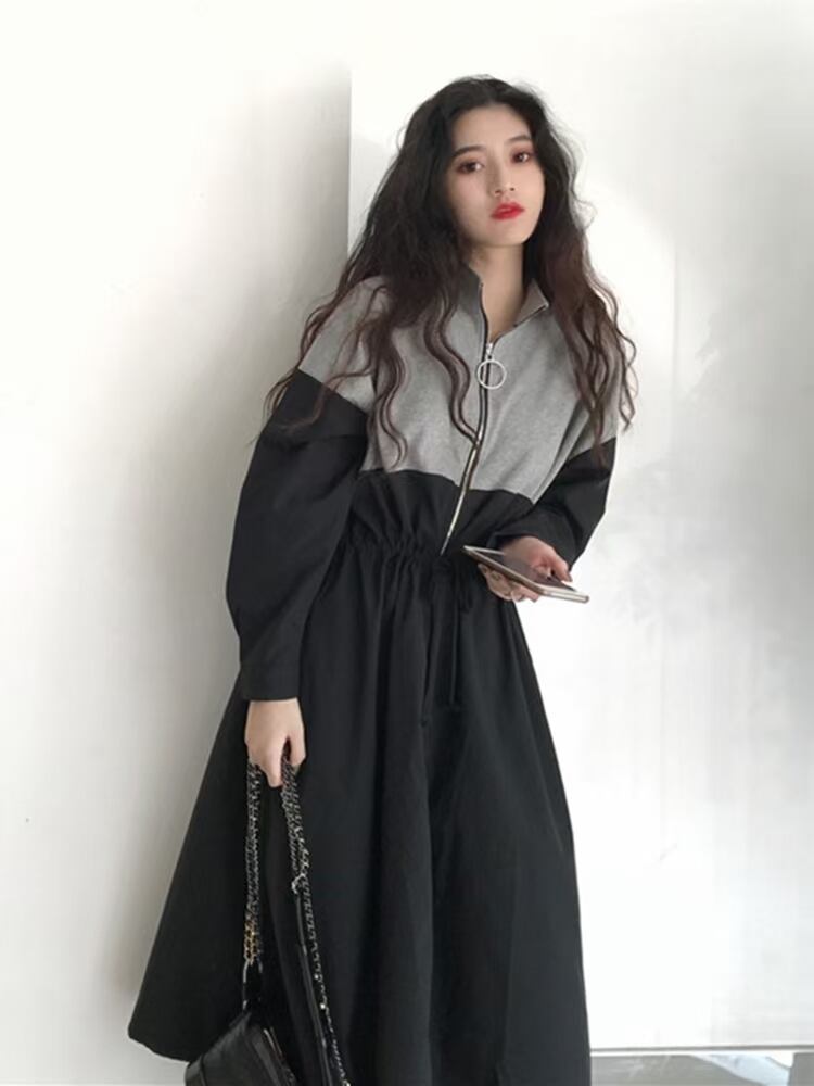 スポーティ　フレアワンピース　AJ22240-113